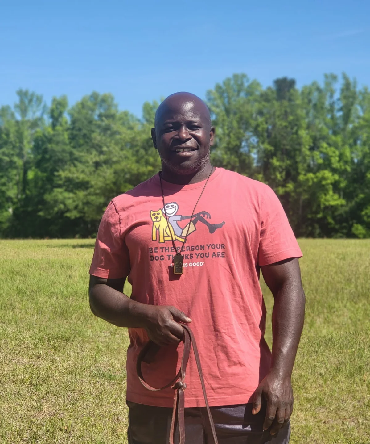 Don White, founder and lead trainer of Tru Mission K9